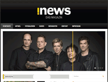 Tablet Screenshot of news-dasmagazin.de